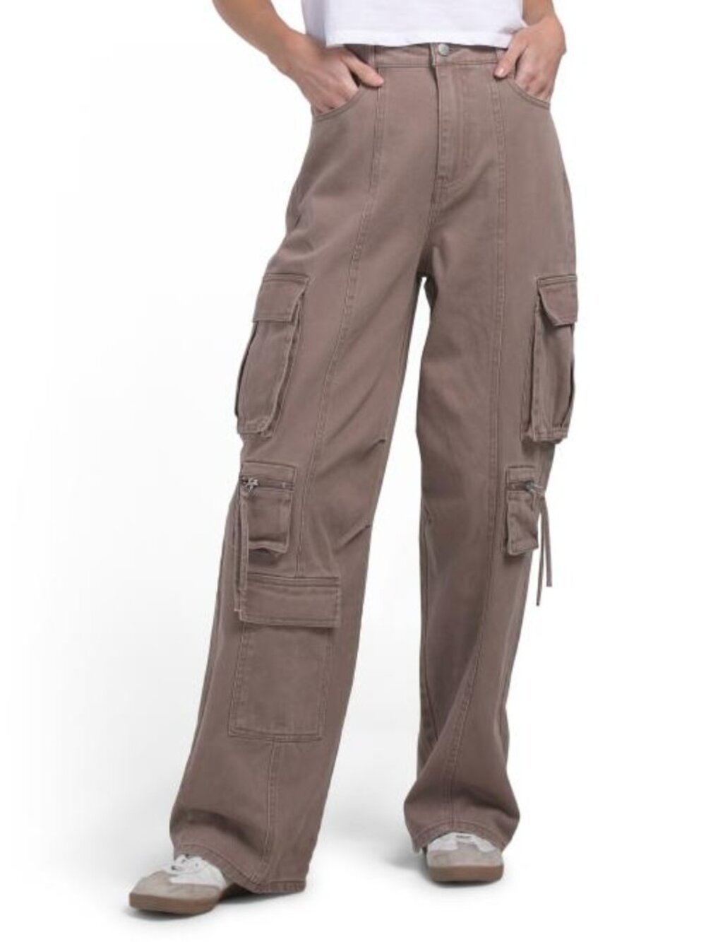 LOVE FIRE Multi Pocket Cargo Pants